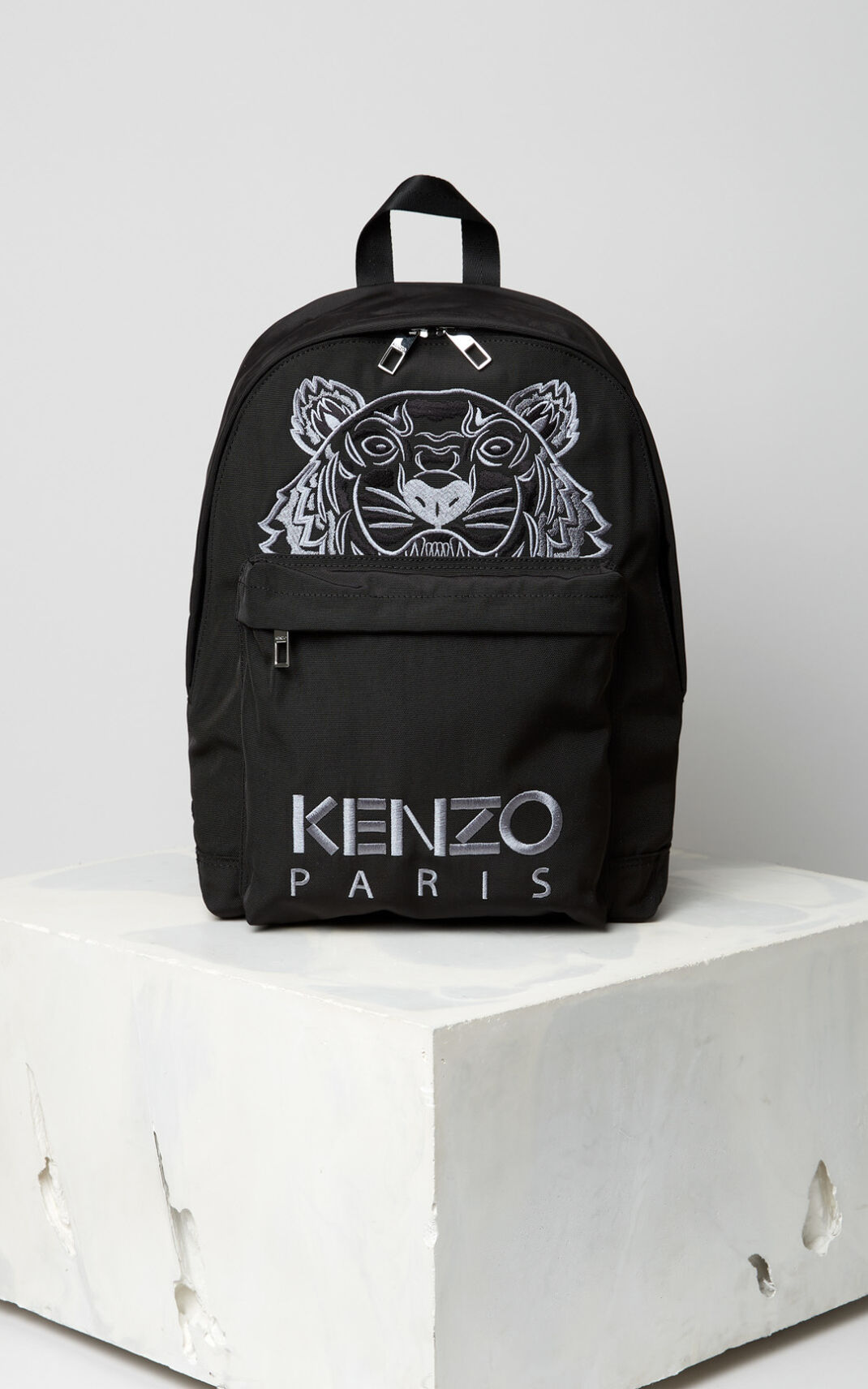 Kenzo Large Tiger Canvas Ryggsäck Herr | 08149-DQSI